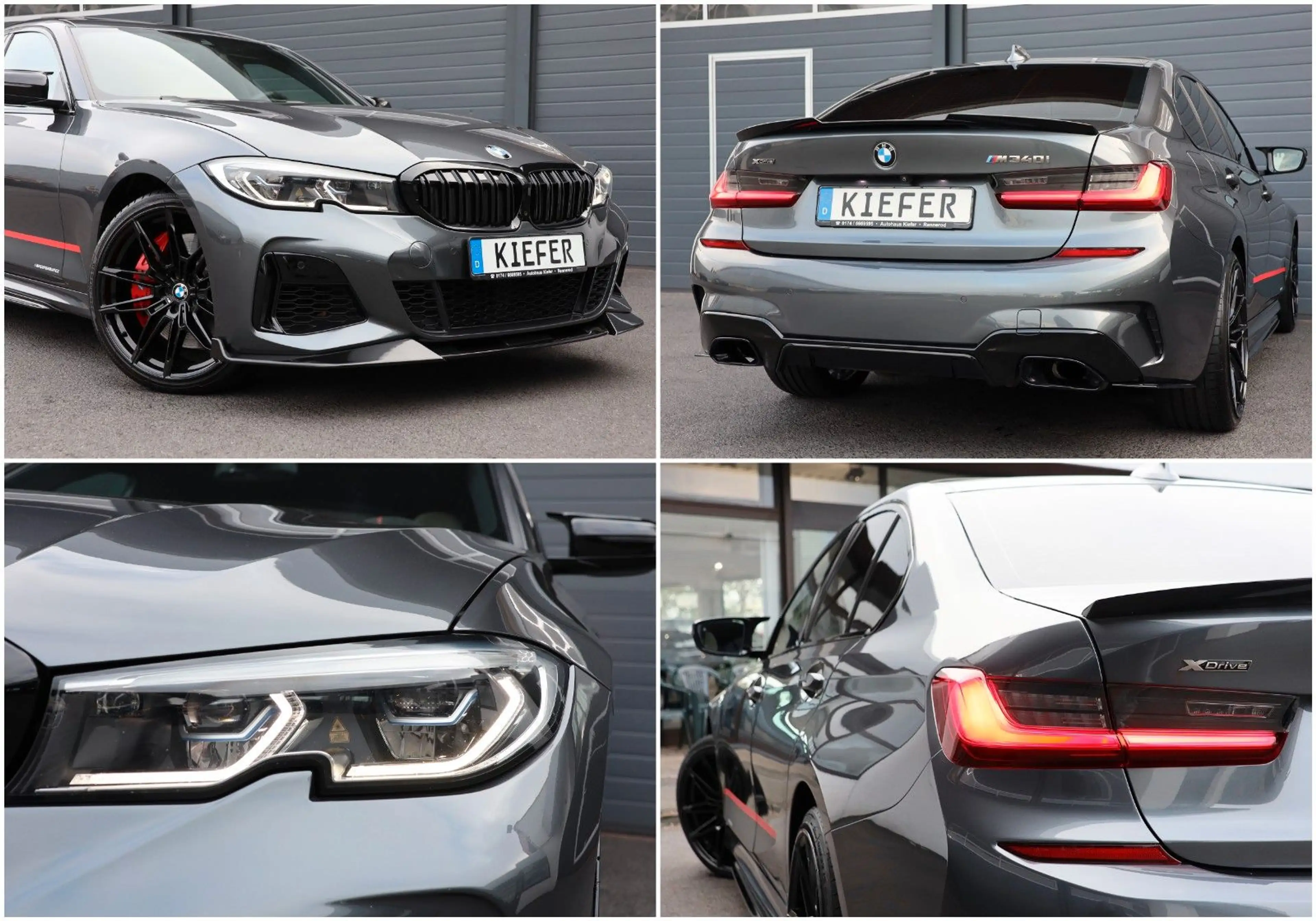 BMW 340 M340 xDrive M/LASER/HUD/H&K/SHZ/LHZ/TOTW/R20 — photo 10