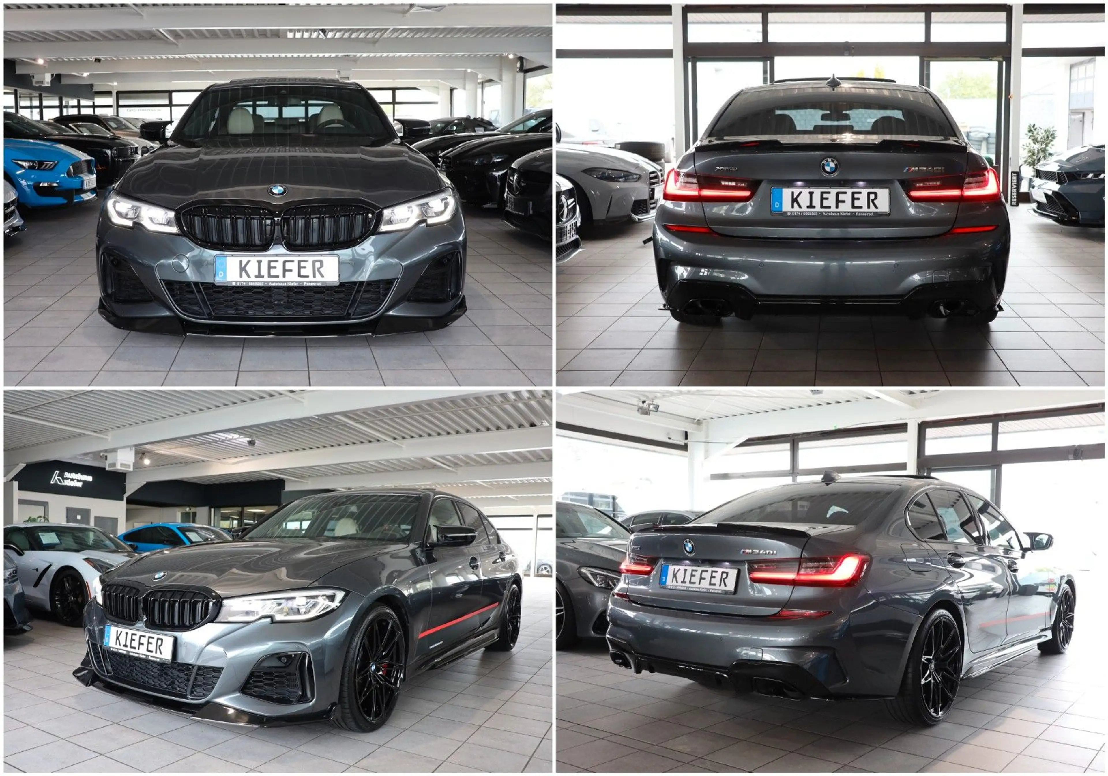 BMW 340 M340 xDrive M/LASER/HUD/H&K/SHZ/LHZ/TOTW/R20 — photo 9