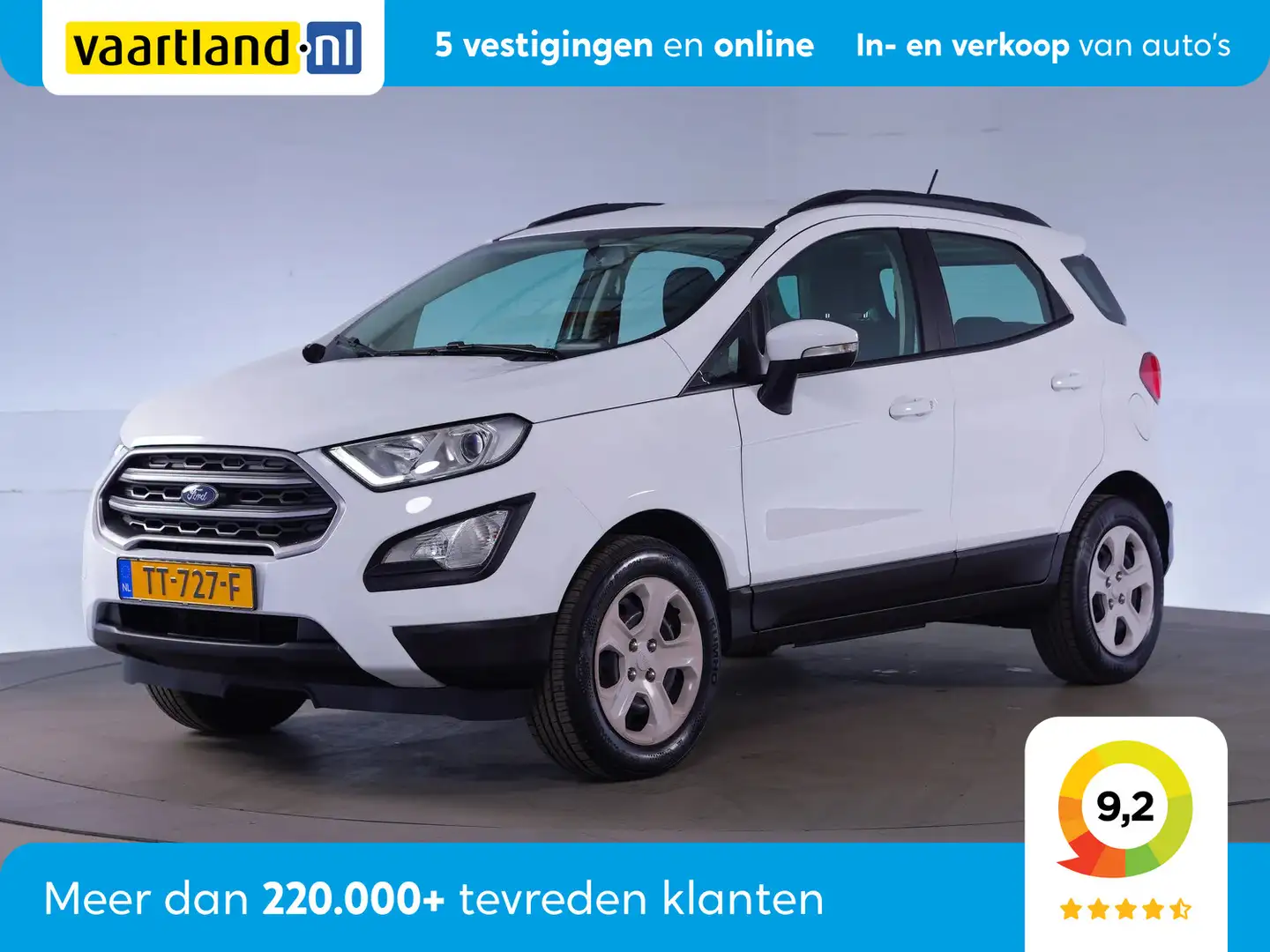 Ford EcoSport 1.0 EcoBoost Trend Ultimate [ Navi Apple/Android A Weiß - 1