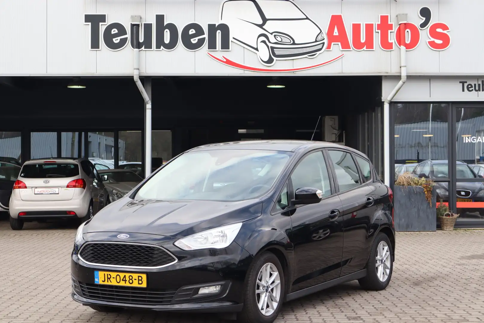 Ford C-Max 1.0 Trend Airco, Navigatie, Cruise control, Parkee Zwart - 1