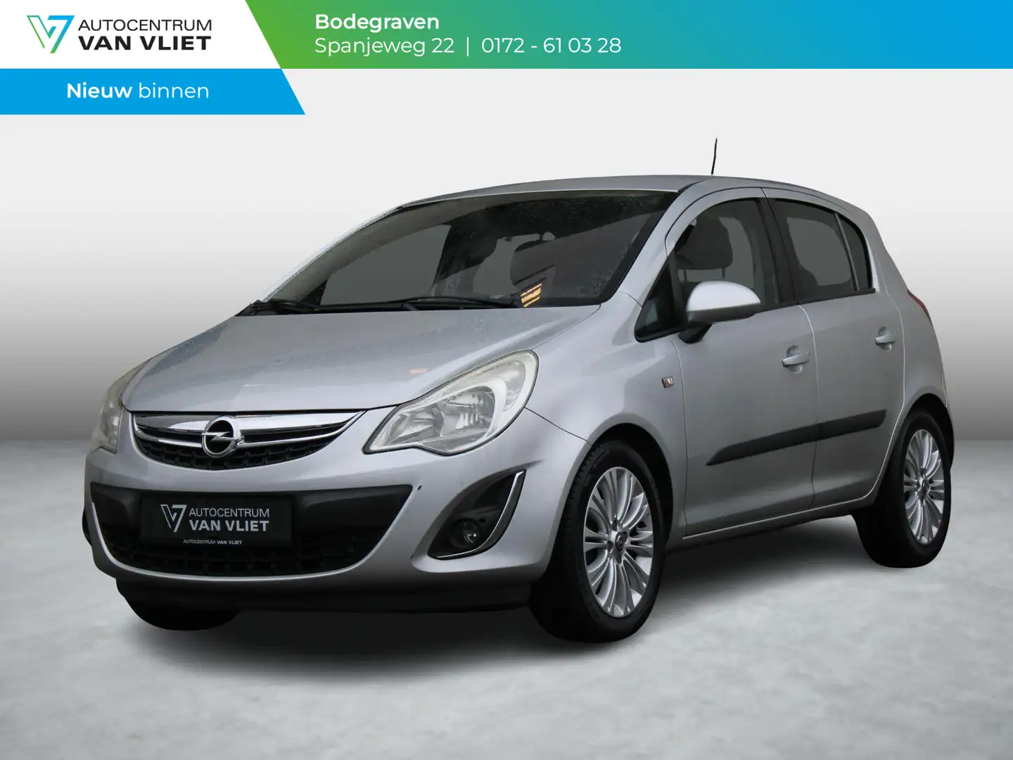 Opel Corsa 1.4-16V Cosmo | NAVIGATIE | CLIMATE CONTROL | 12 M Grijs - 1