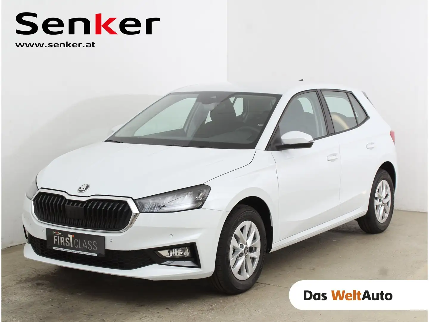 Skoda Fabia Selection TSI Weiß - 1