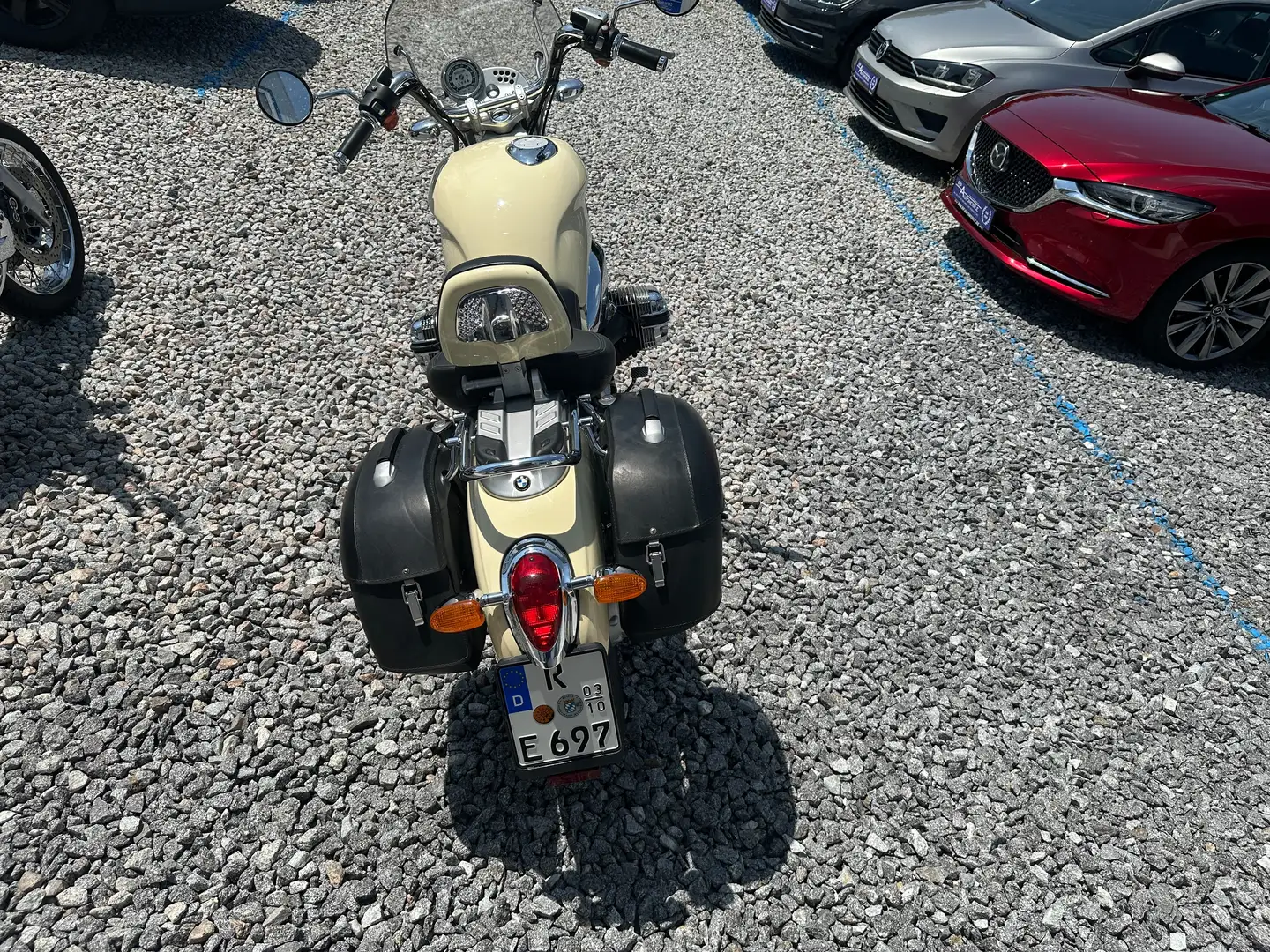 BMW R 850 C BMW 259 C ABS KOFFER SCHEIBE 18000KM Beige - 2