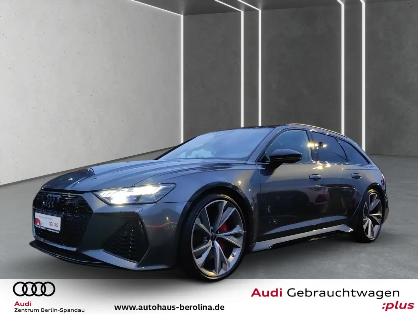 Audi RS6 RS6 Avant *HD-MATRIX*StdHz*B&O*AHK*RS-AGA* Grau - 2
