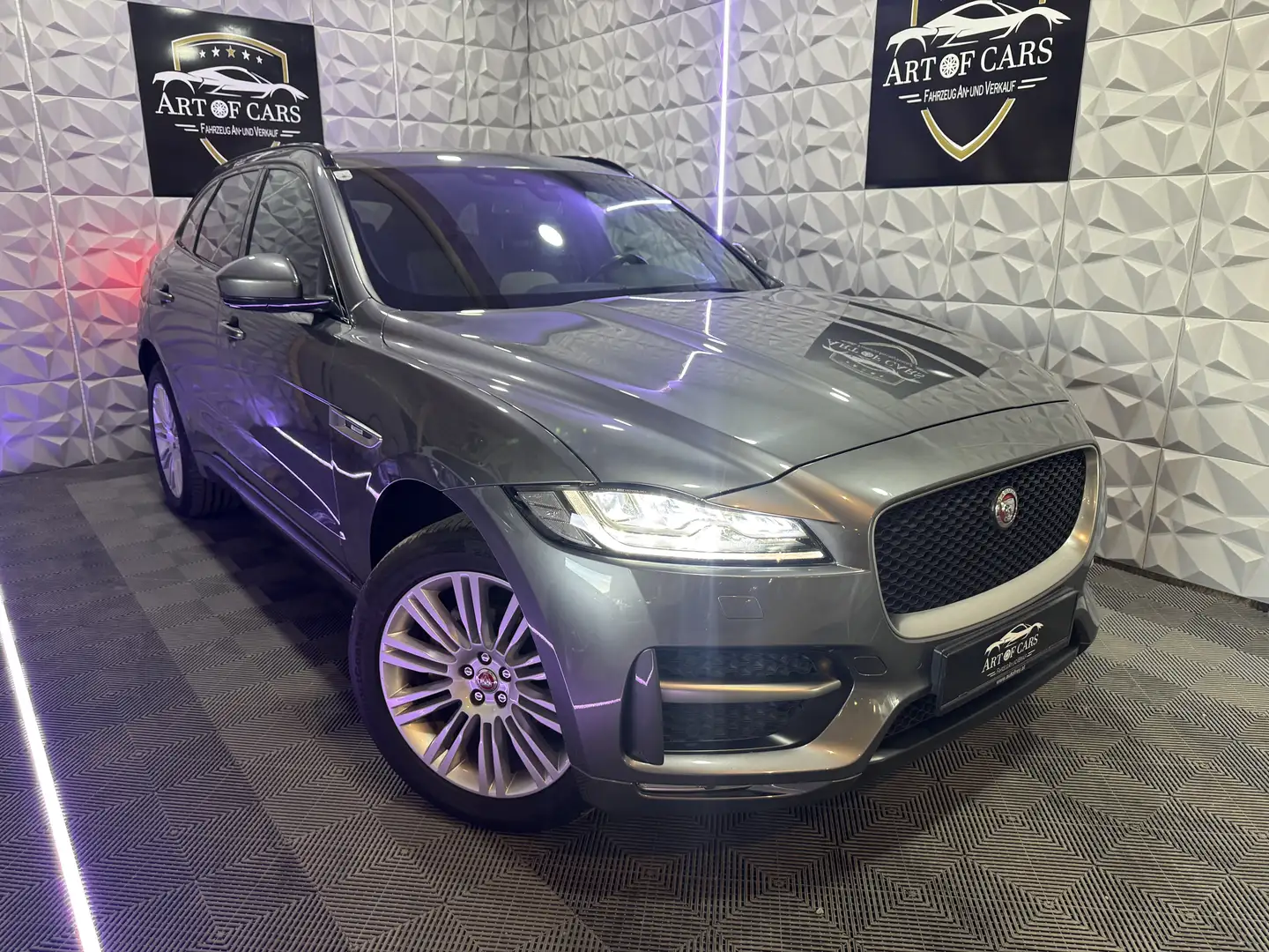 Jaguar F-Pace R-Sport/AWD/LED/Navi/Kamera/Ab 240 Euro im Monat Gris - 2