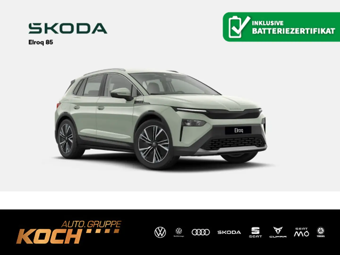 Skoda 85*NAVI*MATRIX-LED*AHK*ACC*CANTON*RFK* Зелений - 1