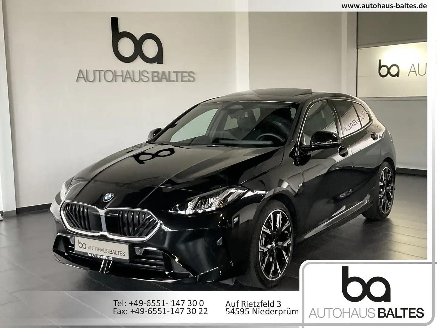 BMW 120 120i M Sport New Model 19"/Pano/Park/ACC/AAC/Shadow Noir - 1