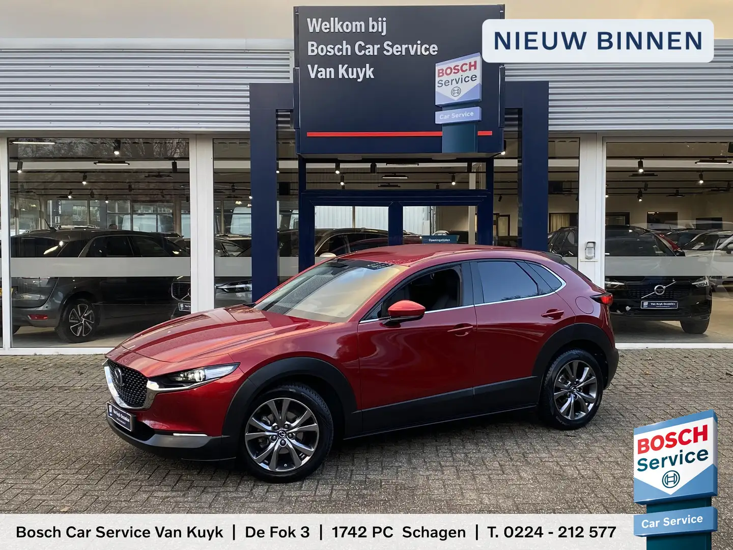 Mazda CX-30 2.0 e-SkyActiv-X M Hybrid Luxury / Automaat / NL-A Rouge - 1