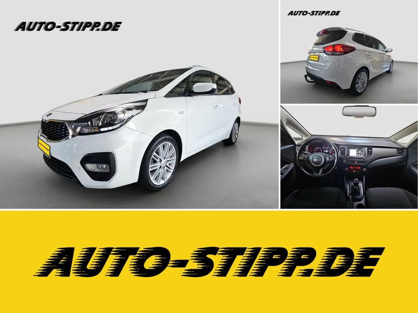 Kia Carens 1.7CRDi Dream Team NAV TEMP SITZH PDC AHK Blanc - 1
