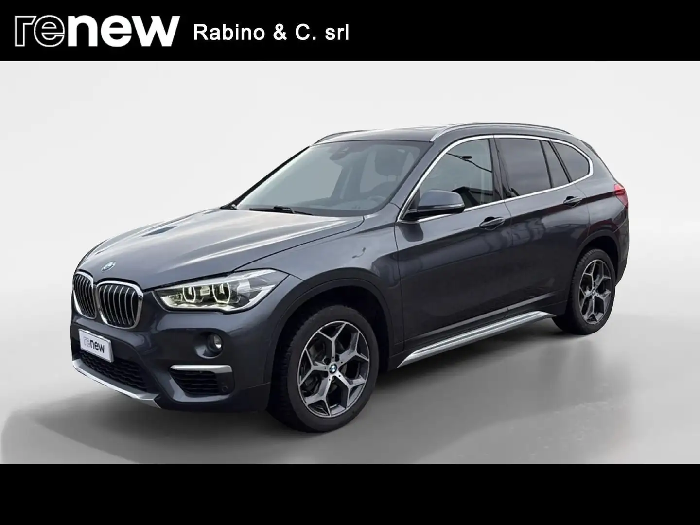 BMW X1 X1 sDrive18d Business Gris - 1