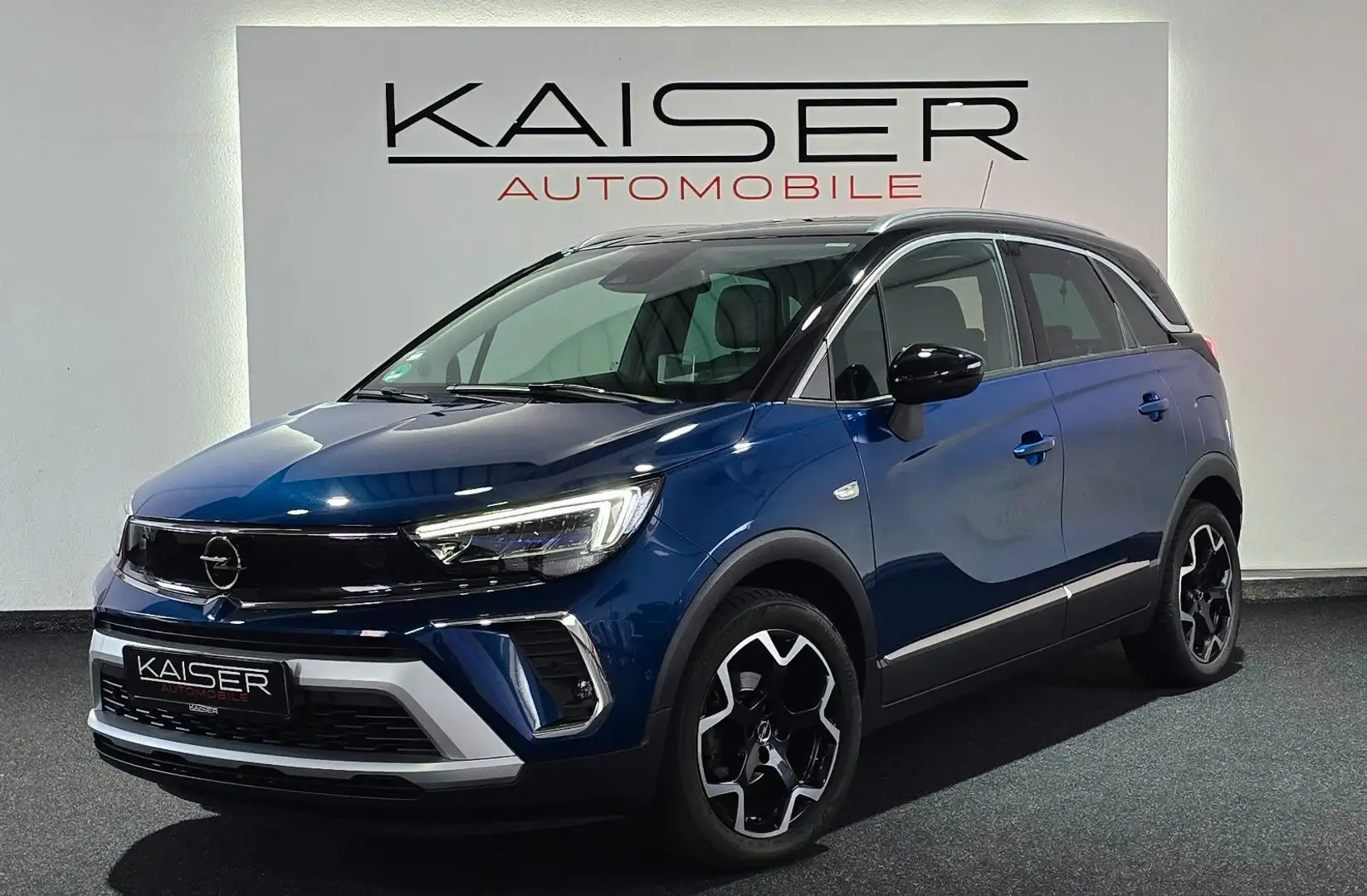 Opel Crossland X ULTIMATE*HEAD-UP*SPUR*KAMERA*NAVI Bleu - 1