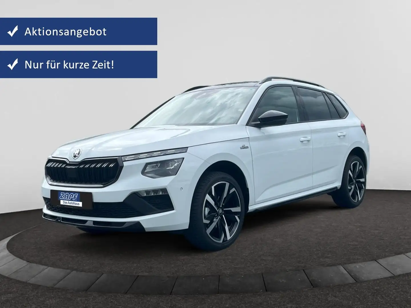 Skoda Kamiq 1.5 TSI Monte Carlo inkl.AHK,18''Ursa,Info Weiß - 1