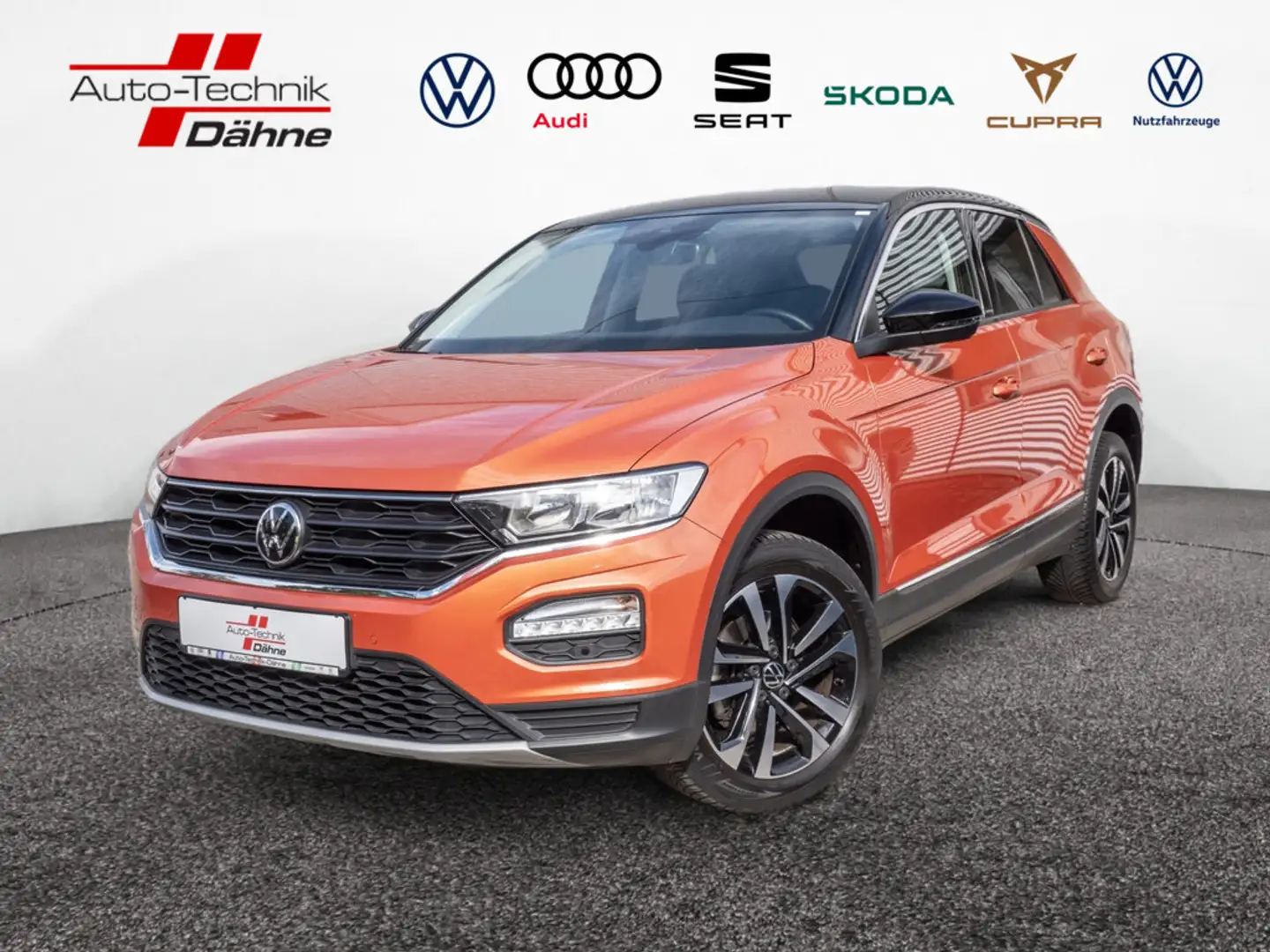 Volkswagen T-Roc 1.5 TSI United KLIMA PDC SHZ NAVI Naranja - 1