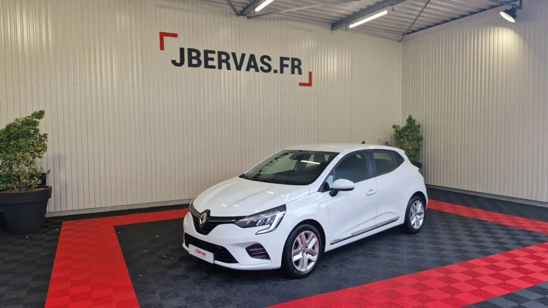 Renault Clio V TCE 100 GPL - 21 BUSINESS Blanc - 1