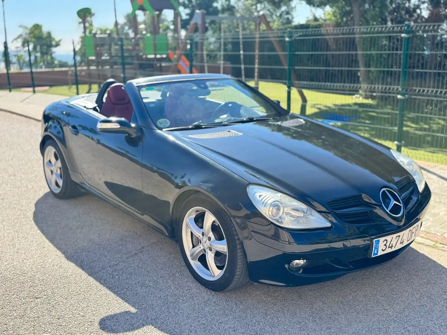 Mercedes-Benz SLK 350 Negro - 1