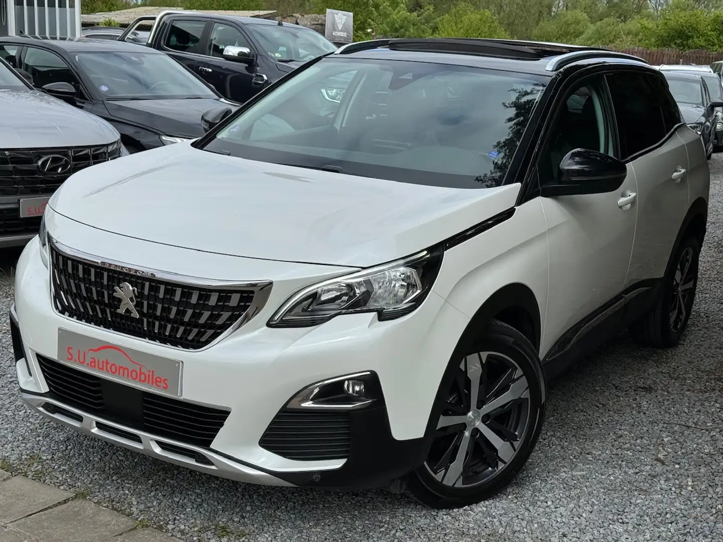 Peugeot 3008 1.2 Allure Navi/Pano/Cruise/Marchand export Wit - 1