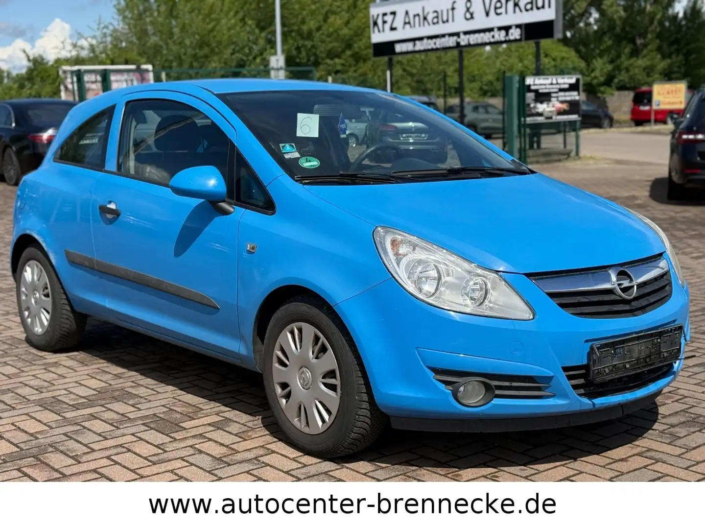 Opel Corsa D CATCH ME Bleu - 1