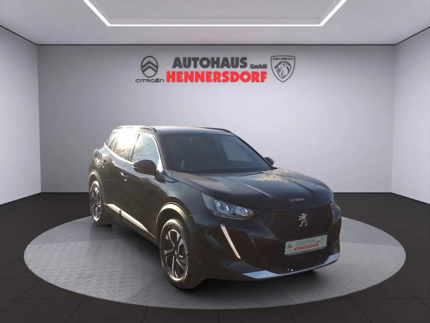 Peugeot 2008 Elektro Allure Schwarz - 2