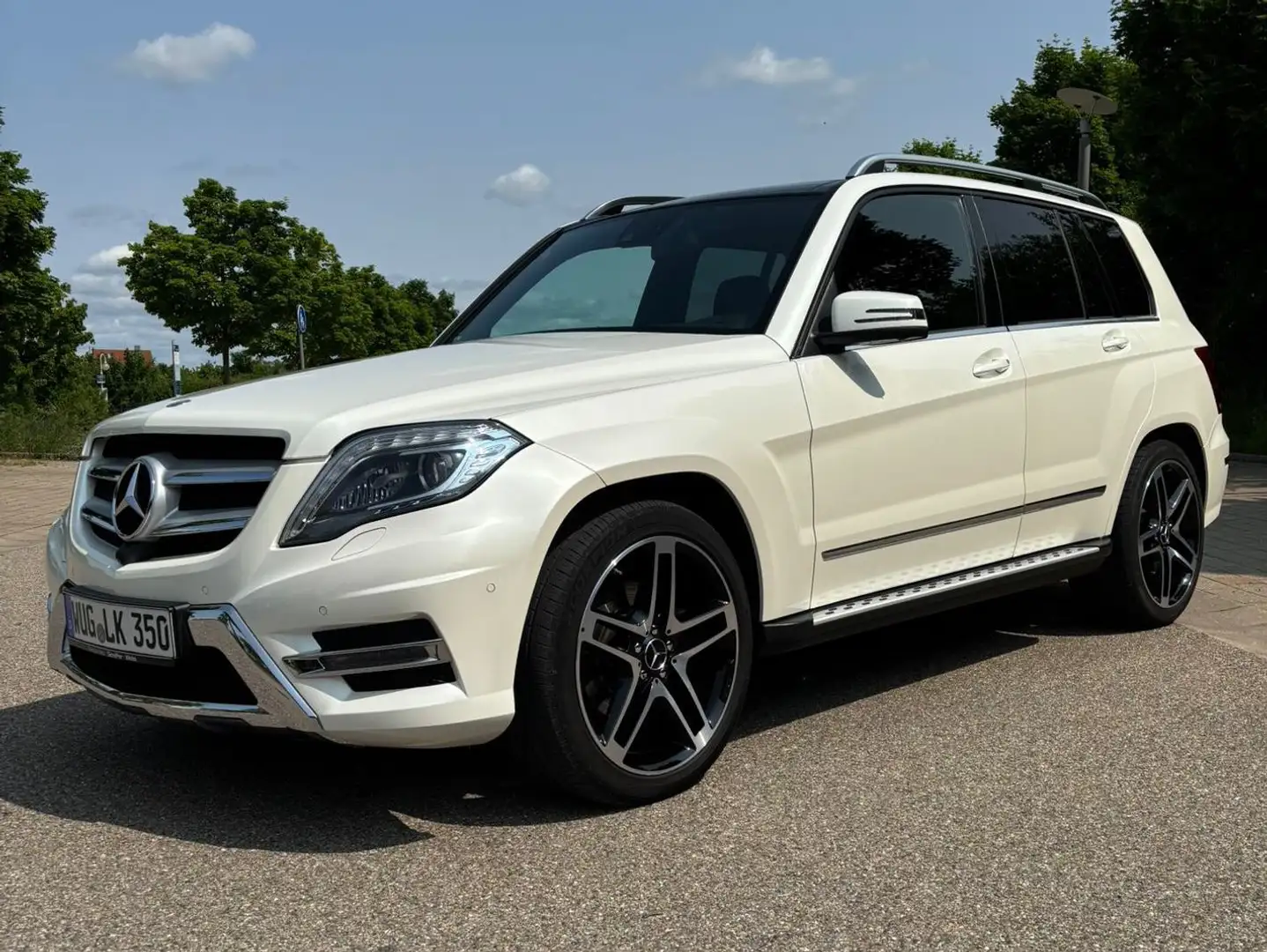 Mercedes-Benz GLK 350 GLK-Klasse Diesel CDI 4Matic (BlueEFFICIENCY) 7G-T Weiß - 1