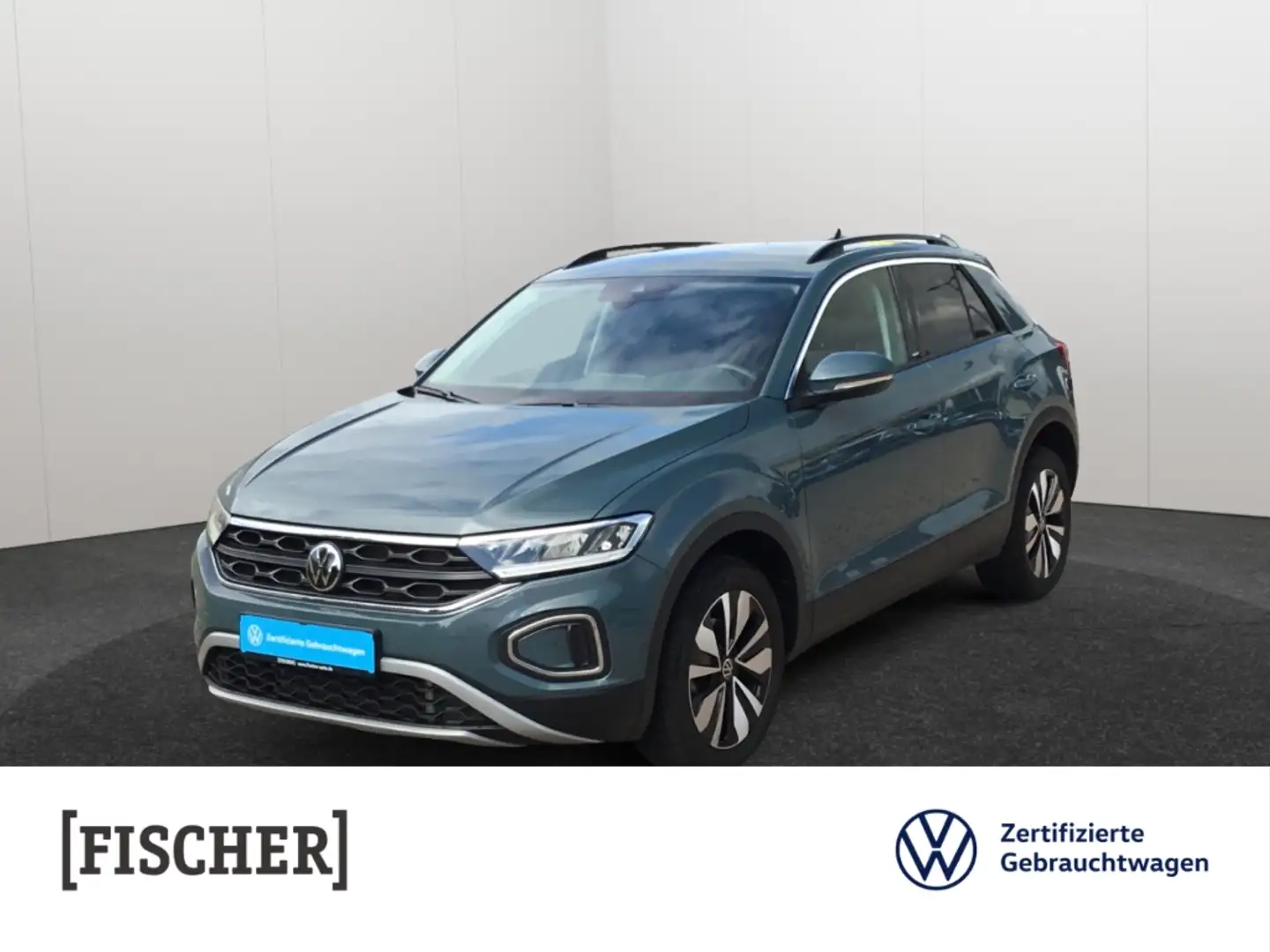 Volkswagen T-Roc 1.5TSI MOVE LED AHK Navi Rear View Blau - 1