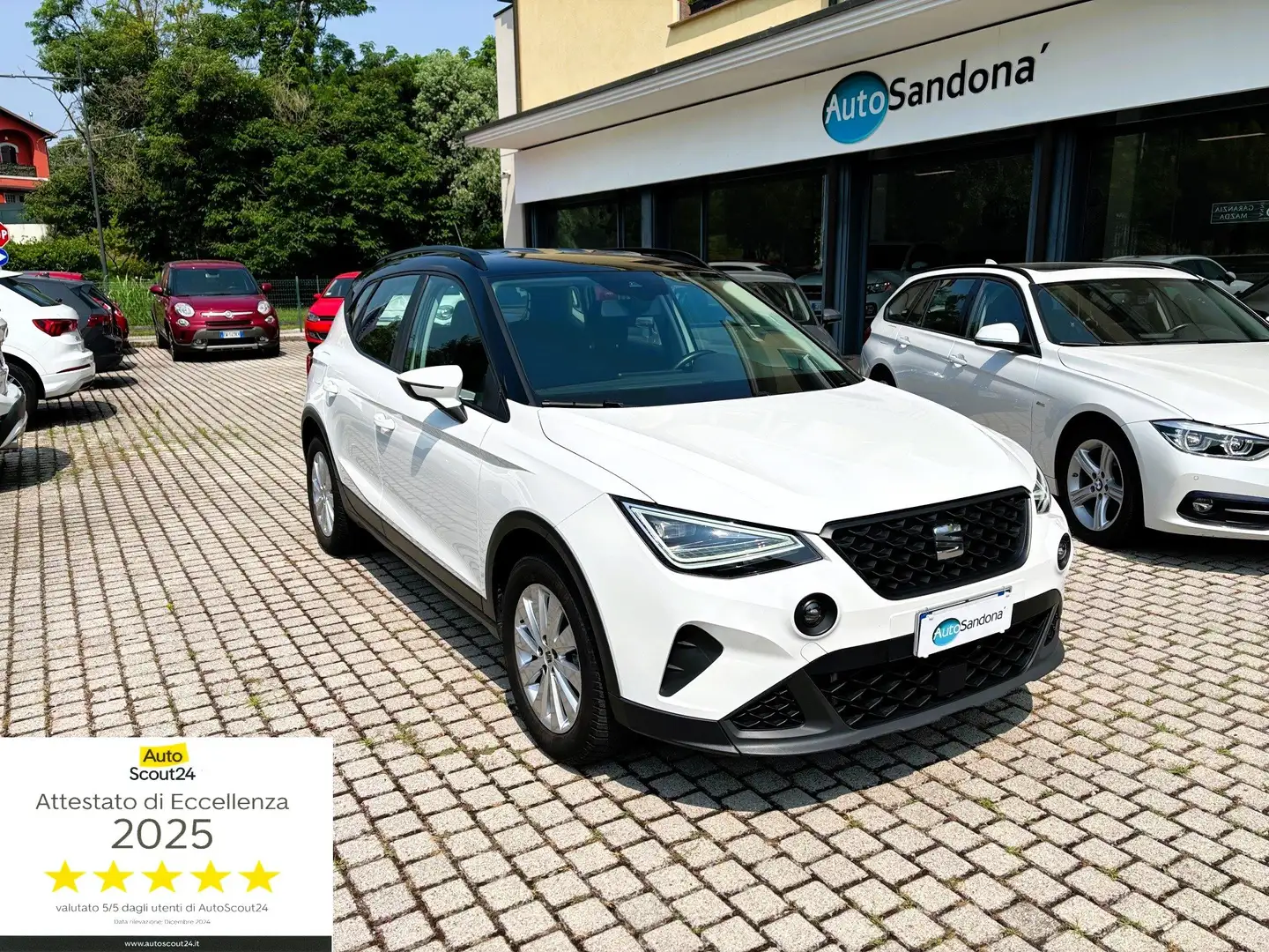 SEAT Arona 1.0 EcoTSI Style 110CV DSG OK NEOPATENTATI Bianco - 1