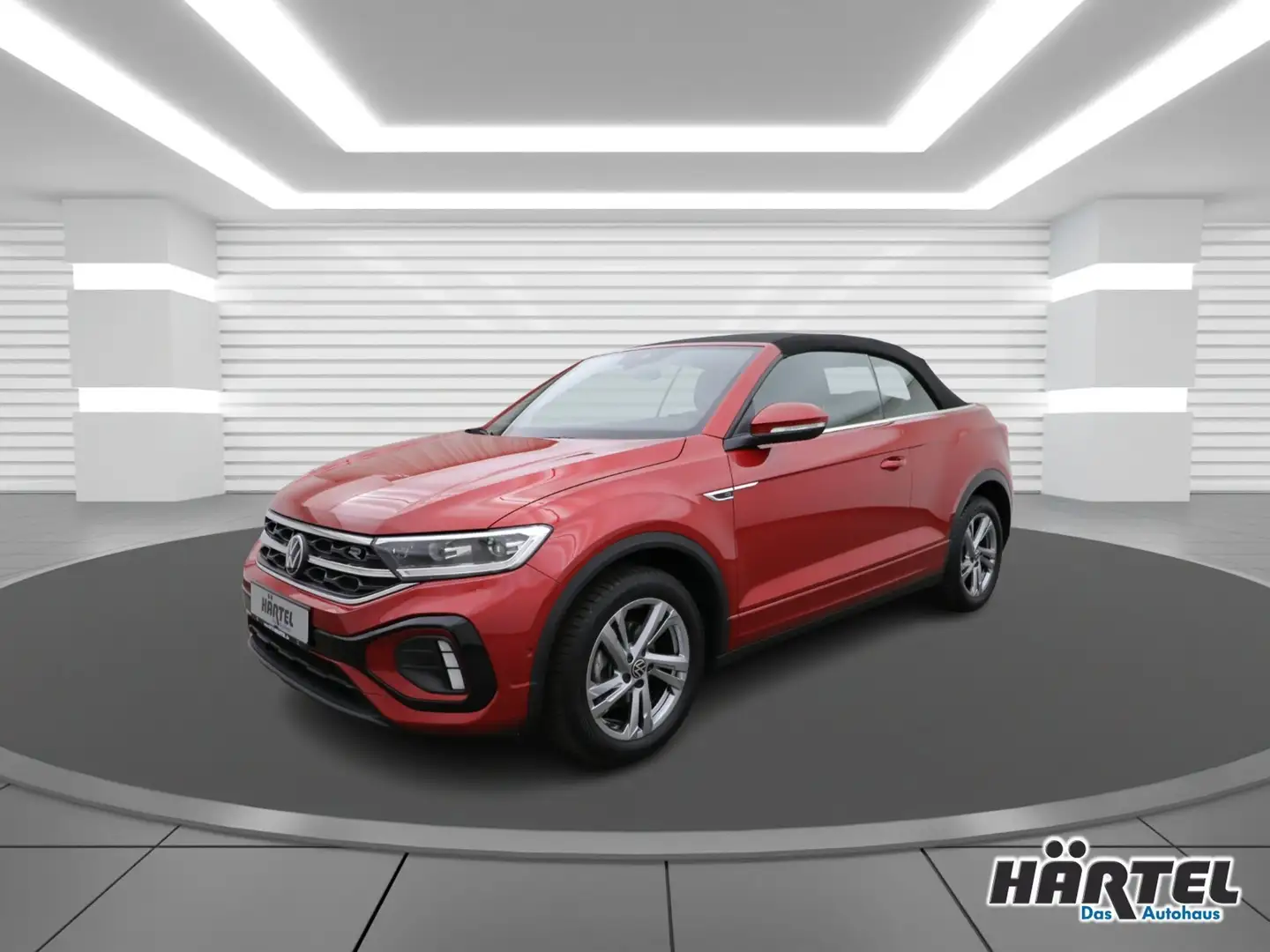 Volkswagen T-Roc CABRIOLET R-LINE 1.5 TSI DSG Sportpaket Navi Rot - 2