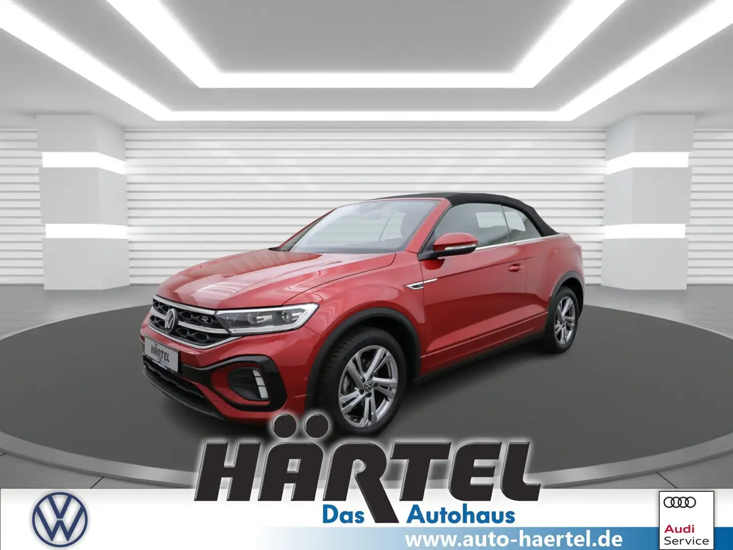 Volkswagen T-Roc CABRIOLET R-LINE 1.5 TSI DSG Sportpaket Navi Rot - 1
