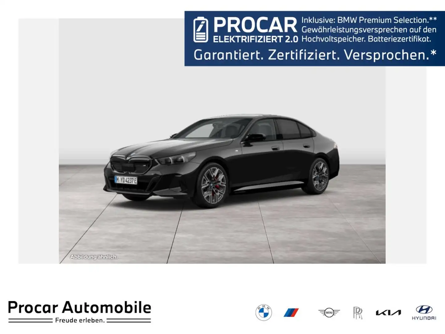 BMW i5 M60 xDrive MSport Pro DA Prof PA+ HuD HK Pano Schwarz - 1