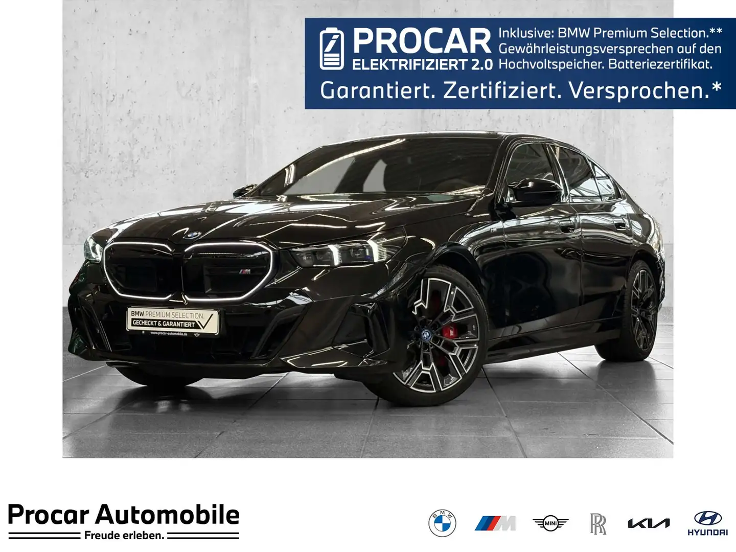 BMW i5 M60 xDrive MSport Pro DA Prof PA+ HuD HK Pano Noir - 1