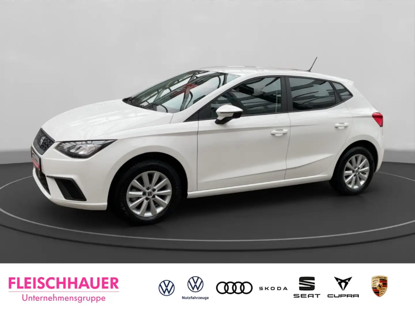 SEAT Ibiza Style 1.0 TSI Klima Navi Digitales Cockpit LED App Blanc - 1