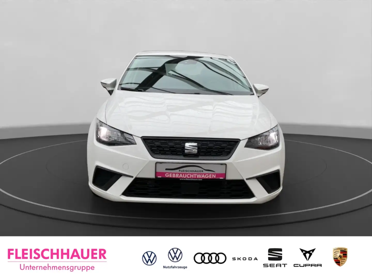 SEAT Ibiza Style 1.0 TSI Klima Navi Digitales Cockpit LED App Blanc - 2