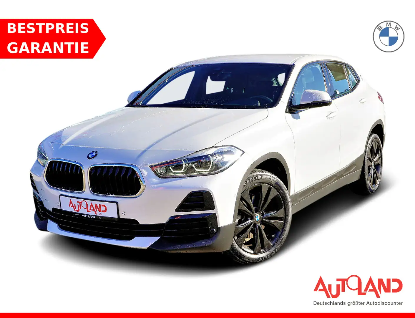 BMW X2 sDrive 18 d Advantage Plus LED Navi Kamera Blanc - 1