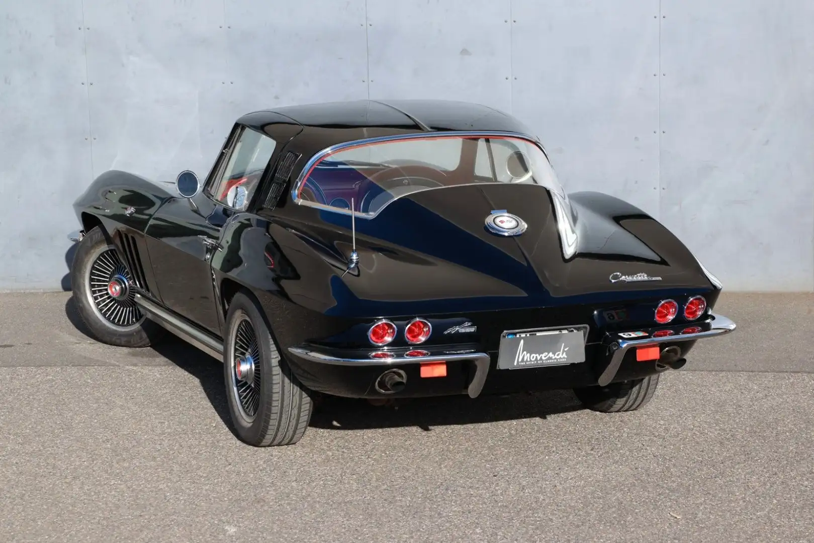 Corvette C2 Sting Ray, Dt Zulassung mit H-Kennz. Schwarz - 2