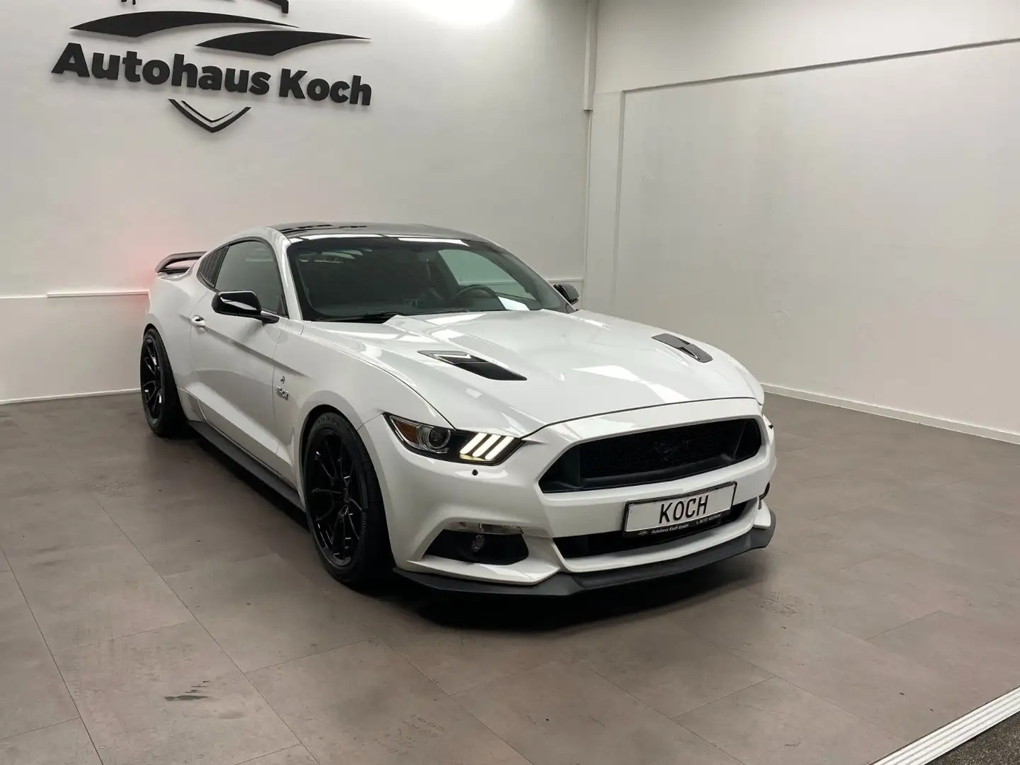 Ford Mustang MUSTANG GT 5.0 V8! SHELBY! TRAUMHAFT! Blanc - 1