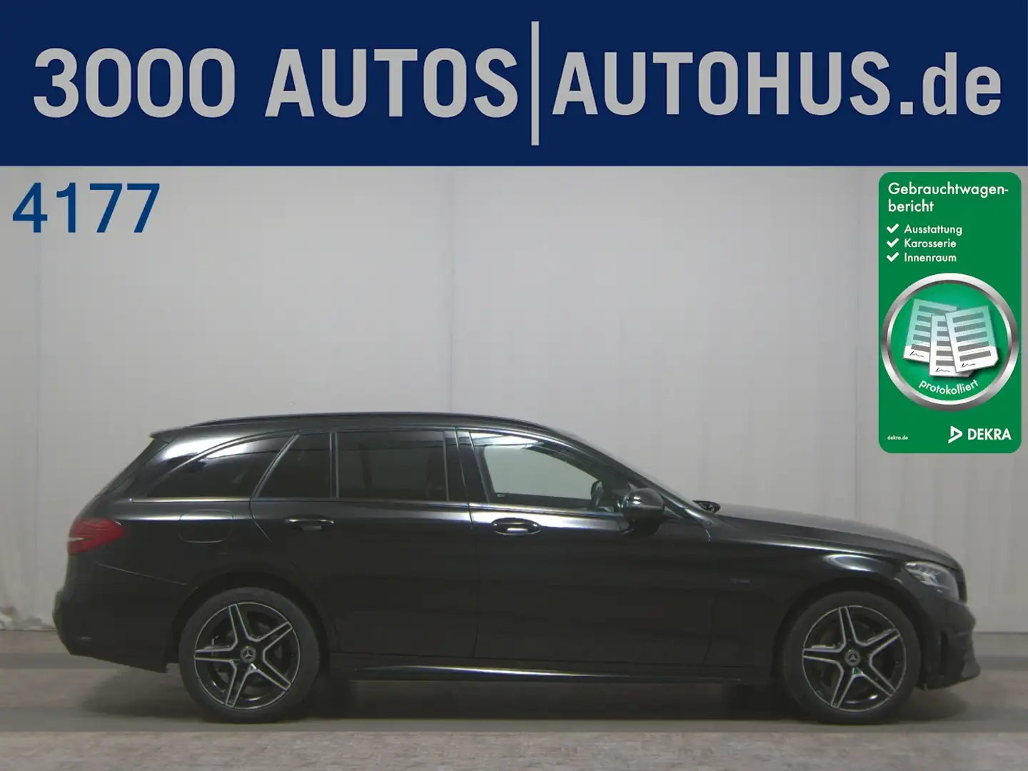 Mercedes-Benz C 300 T de AMG-Line Widescreen Navi LED AHK Schwarz - 1