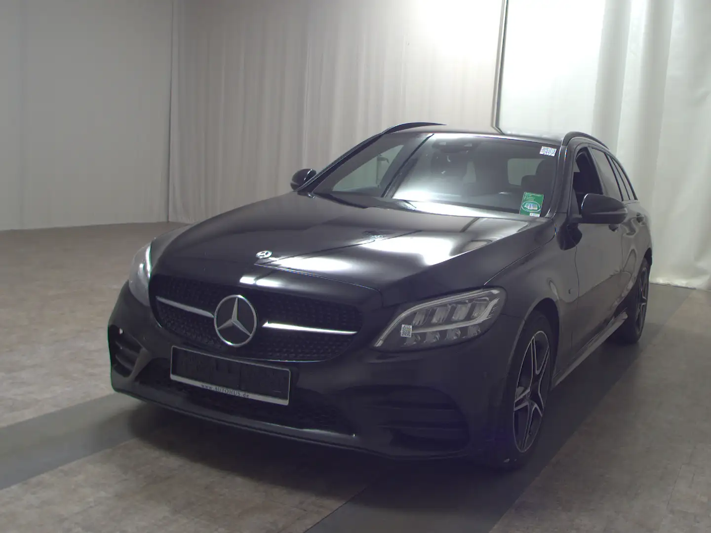 Mercedes-Benz C 300 T de AMG-Line Widescreen Navi LED AHK Schwarz - 2