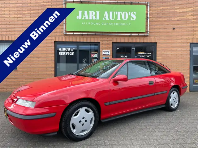 Opel Calibra 2.0i Bloedrood en bloedmooi