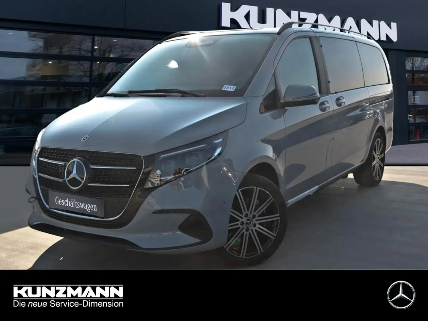 Mercedes-Benz V 300 d 4MATIC STYLE Lang MBUX Navi AHK Standhzg Gris - 1