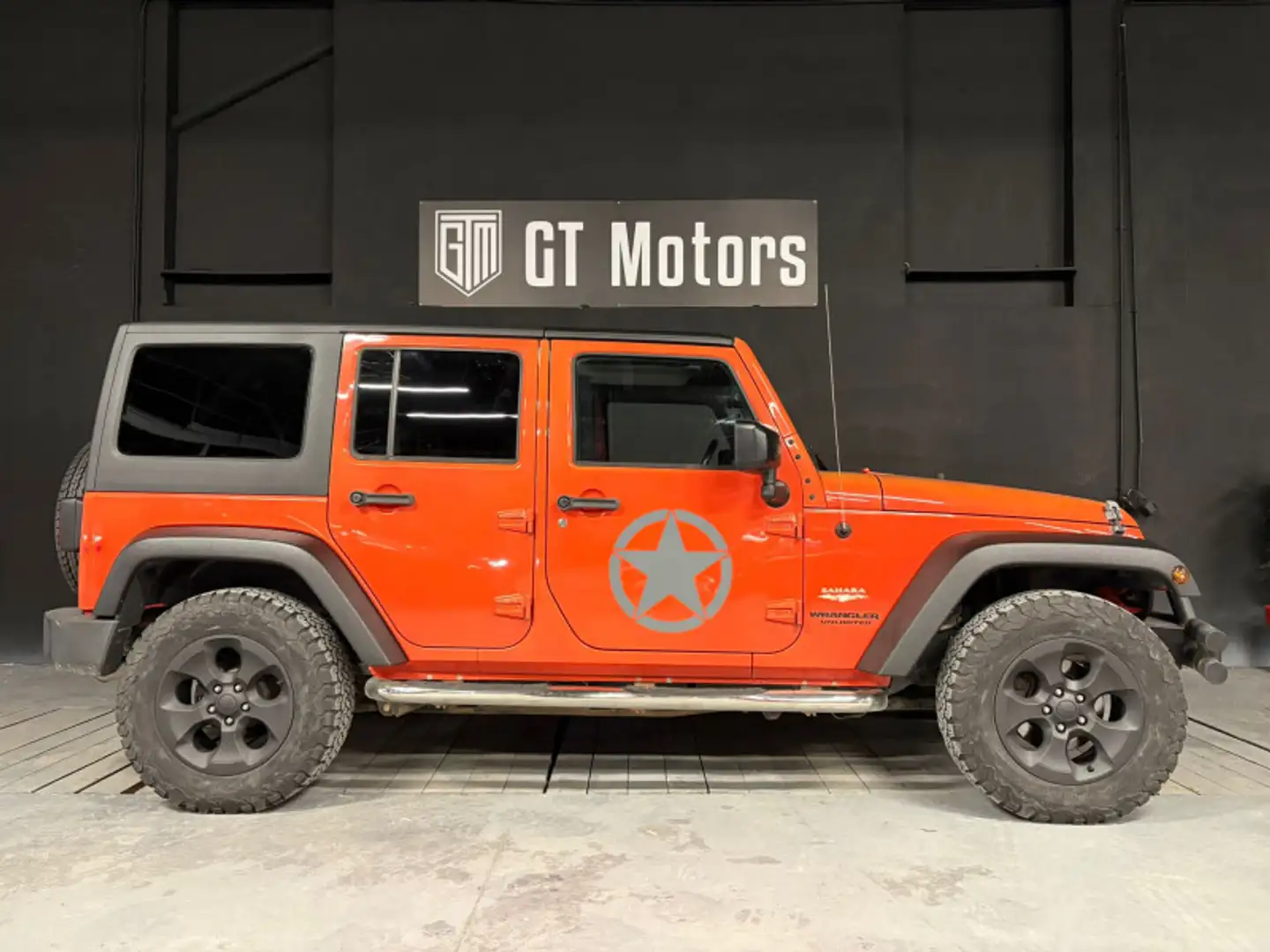 Jeep Wrangler 2.8 CRD 200CH FAP SAHARA Orange - 2