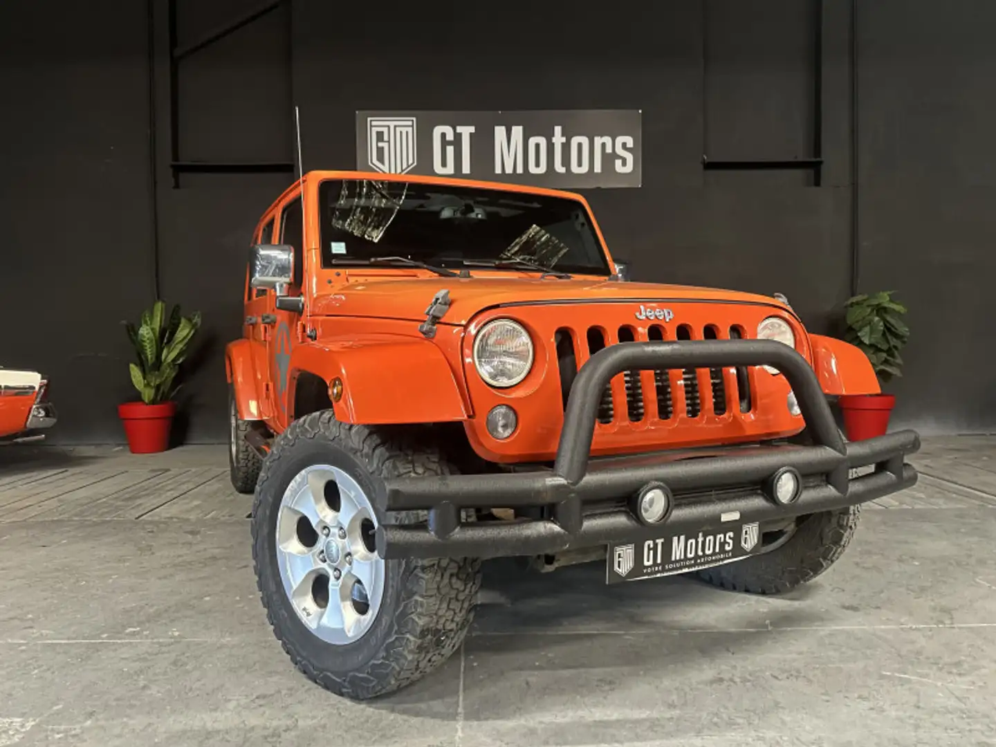 Jeep Wrangler 2.8 CRD 200CH FAP SAHARA Oranje - 1