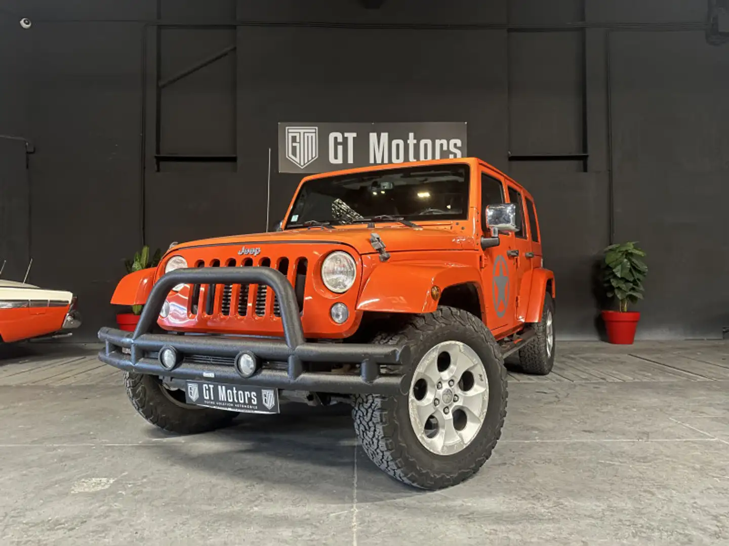 Jeep Wrangler 2.8 CRD 200CH FAP SAHARA Oranje - 2