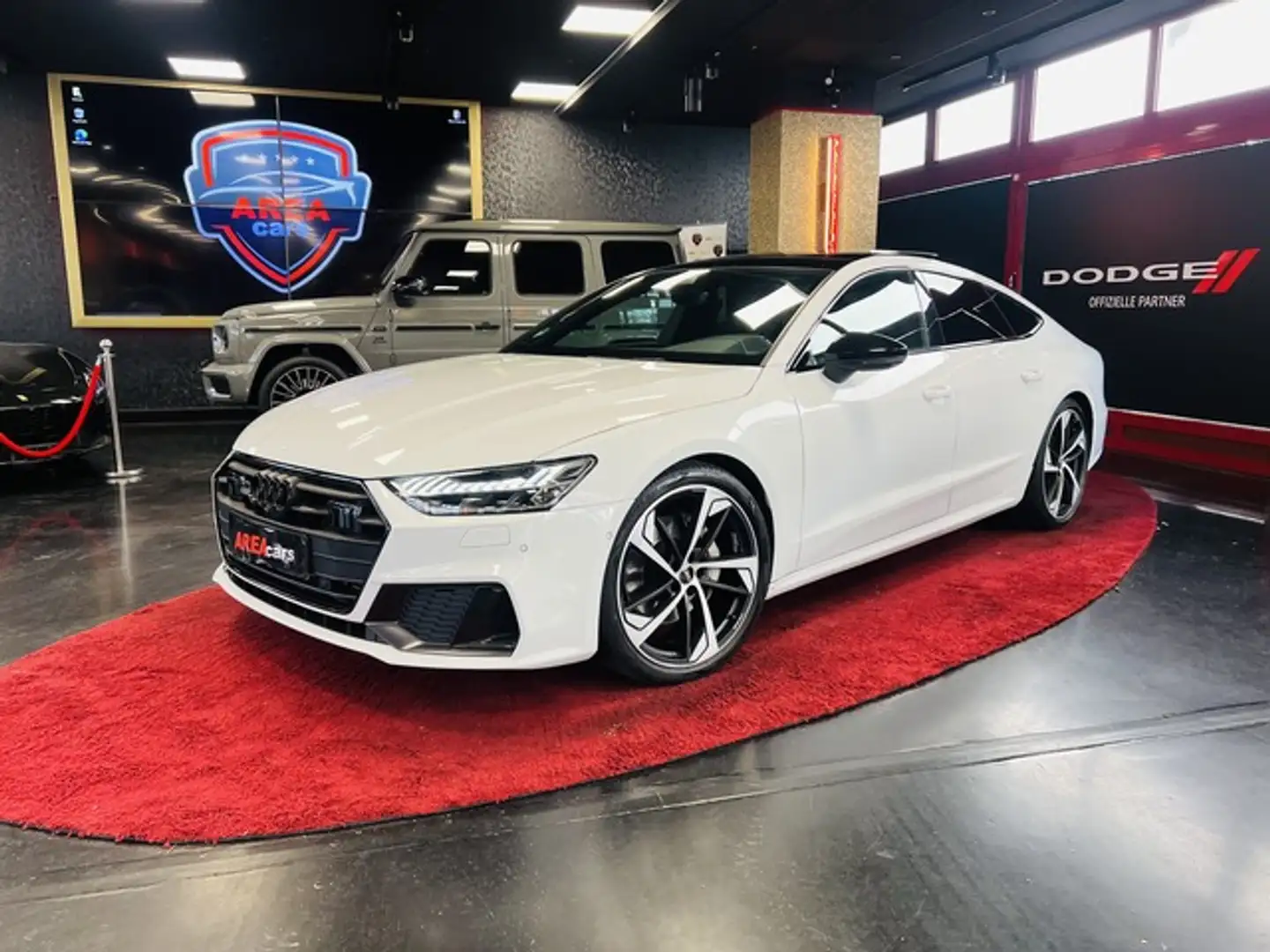 Audi A7 50 TDI QUATTRO SLINE PANO MATRIX B&O Weiß - 2