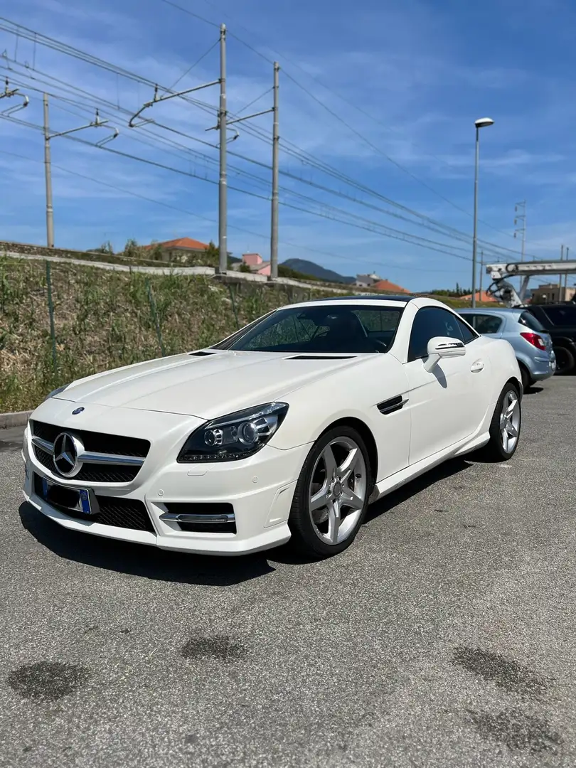 Mercedes-Benz SLK 200 (cgi be) Premium Blanc - 1