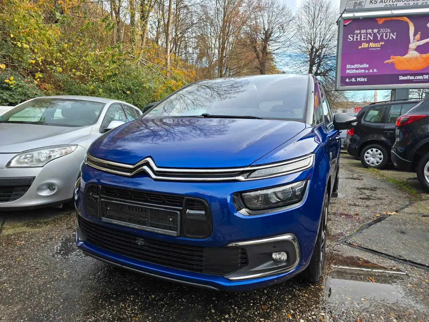 Citroen C4 Picasso /Spacetourer Shine*AUTOMATIK *1HAND Blau - 2