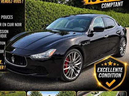  2014 Maserati Ghibli Sedan All-Wheel Drive Automatic