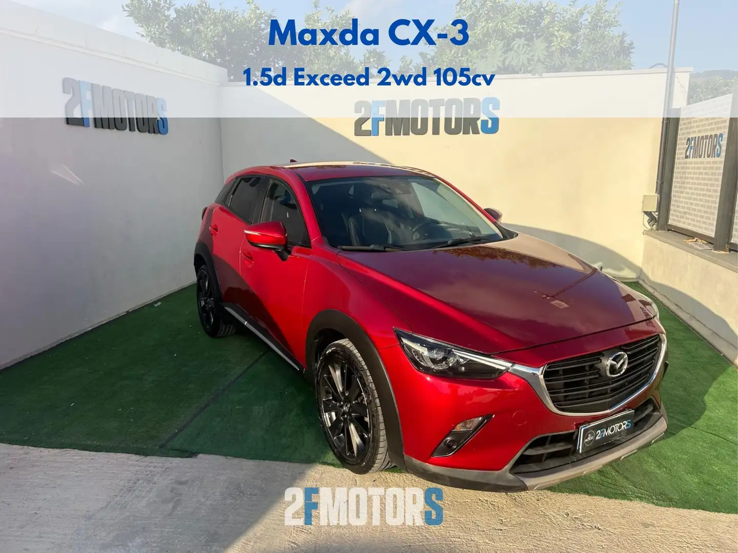 Mazda CX-3 1.5d Exceed 2wd 105cv Rosso - 1