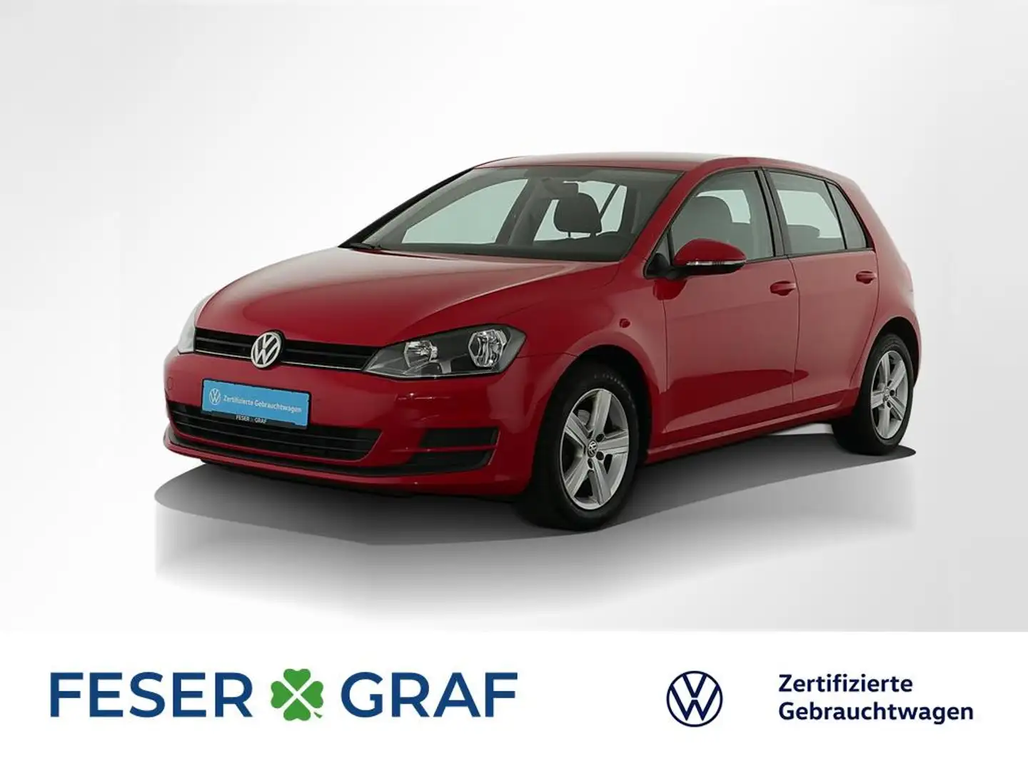 Volkswagen Golf VII Comfortline 1.2 TSI Klima LM PDC Rood - 1