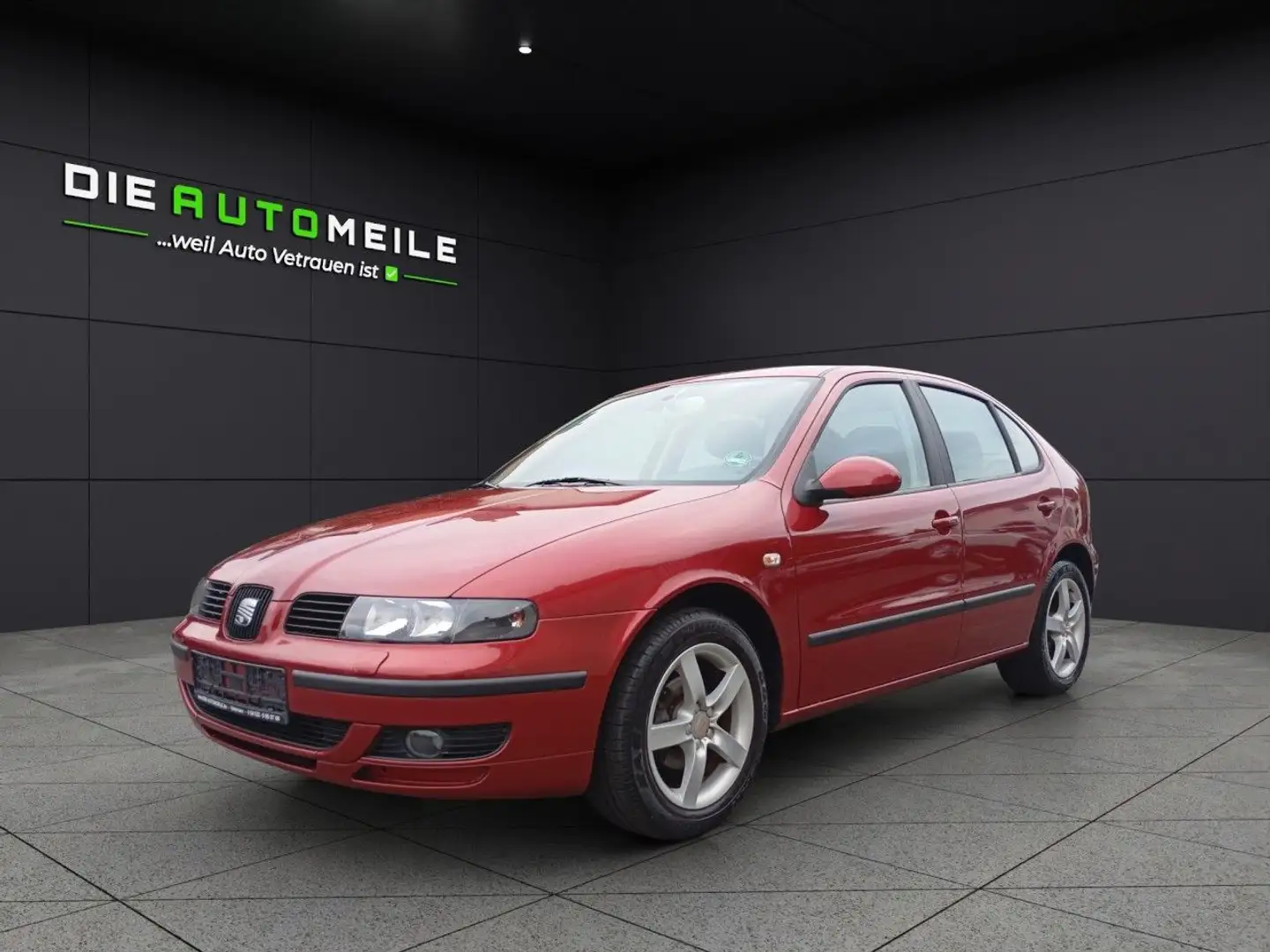 SEAT Leon Klima SHZ PDC 1.Hand Scheckh. gepfl. Rouge - 1