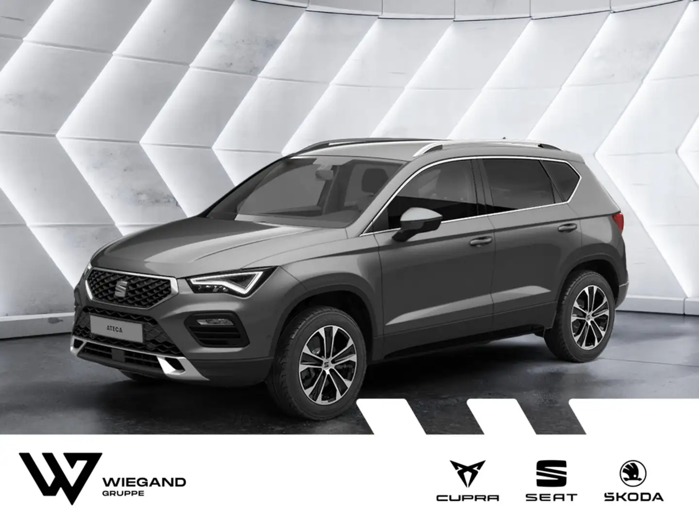 SEAT Ateca Road Edition 1.5 TSI SHZ NAVI ACC LED Gris - 1
