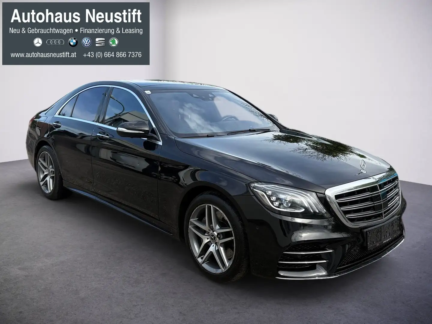 Mercedes-Benz S 400 S 400 d 4Matic #Voll-Austatung# Schwarz - 2
